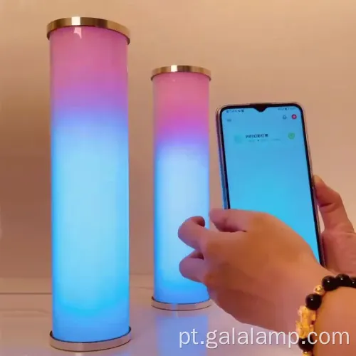 Barras de luz LED ambiente elegante para aprimoramento da sala